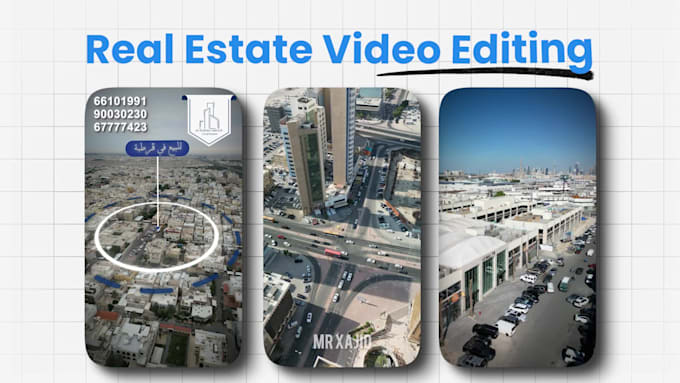 do high quality real estate video editing