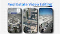 do high quality real estate video editing