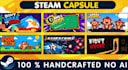 design and create eye catching steam capsule art for your indie game