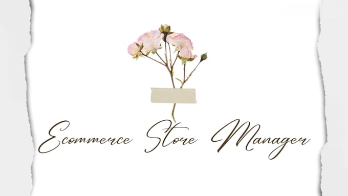 manage and handle your ecommerce store as a virtual assistant