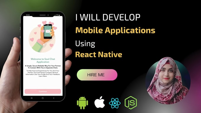 Develop mobile apps for android and ios with react native by ...