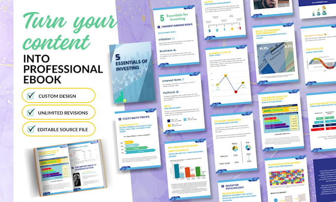 provide pdf ebook lead magnet workbook documents canva design service