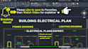 do electrical drawings and schemes on floor plans using autocad