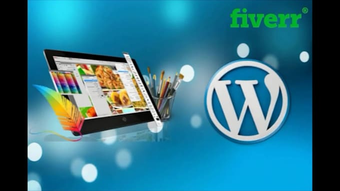 design wordpress website, personal portfolio website, business website