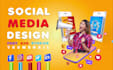 design minimalist social media posts, instagram carousel and ads