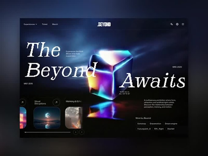Custom 3d animated website interactive 3d website animation 3d ...