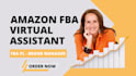 your expert amazon fba virtual assistant, professional amazon virtual assistant