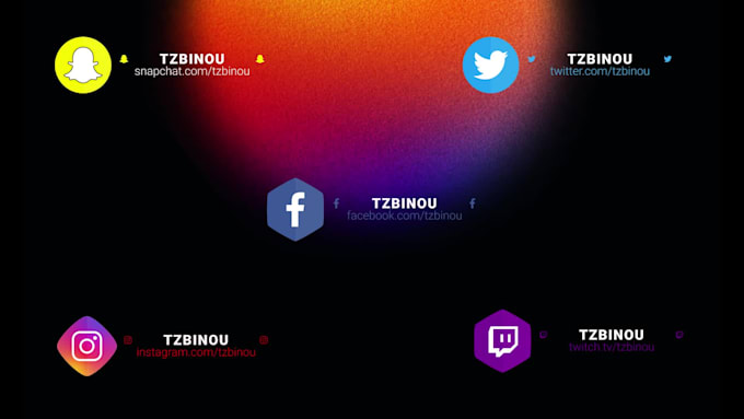 make modern social media lower thirds pop up animation