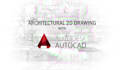 draw architectural plans in autocad 2d from pdf or sketch