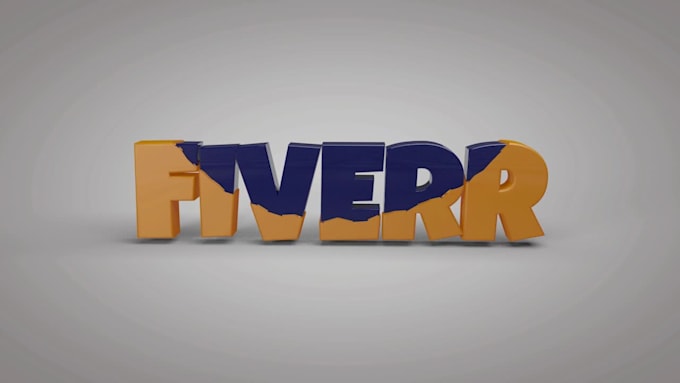create intro animation text 3d  in 24hrs
