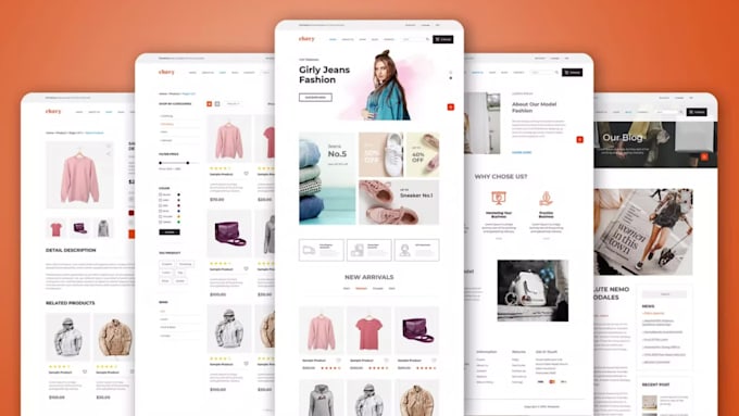 be your front web developer and designer