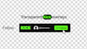 create a kick streaming follow and subscribe overlay