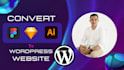 covert figma to wordpress or figma to elementor