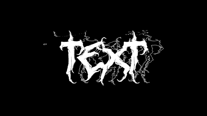 do high quality  animation, glitch visuals, seamless in 8 hours