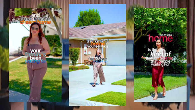 edit trendy real estate reels and real estate video editing