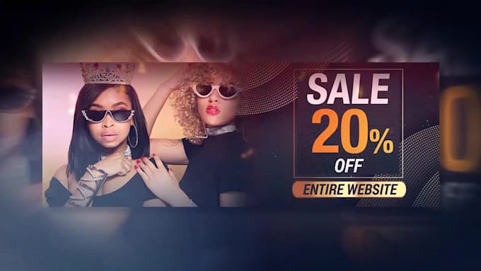design creative web banner, shopify banner