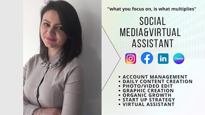 be your trusted social media and virtual assistant