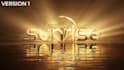 create cinematic logo animation intro with sunrise reveal