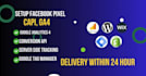 setup facebook pixel, conversion API,capi, ga4  with GTM