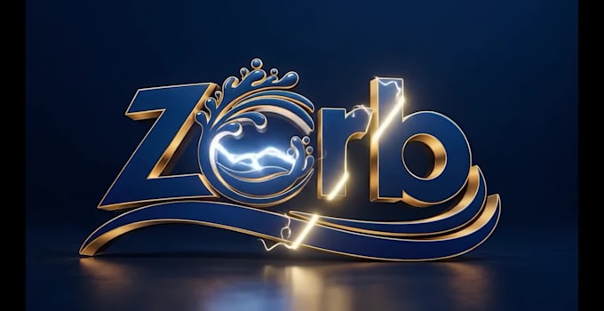create a professional 3d logo from your 2d design