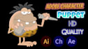 design and rig adobe character animator puppet for animation