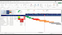 create a professional and automated gantt chart in excel
