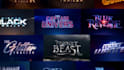 create a cinematic movie title animation with stunning effects