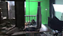 create a realistic matte painting and set extension