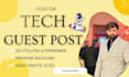 tech guest post SEO guest post USA guest post guest posting service techbullion