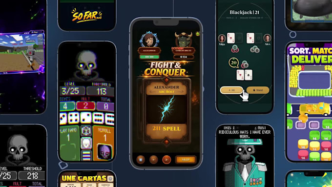 create a game trailer teaser and game promo videos