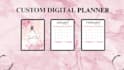 design planner, calendar, journal for etsy and kdp