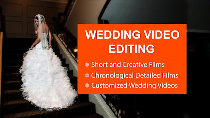 do professional wedding video editing