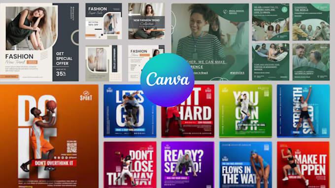 design instagram posts and reels in canva