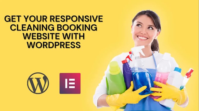 build your cleaning booking website with wordpress