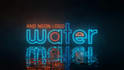 make neon sign light logo animation intro