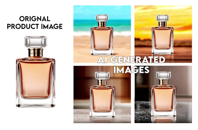 create ai generated product photography