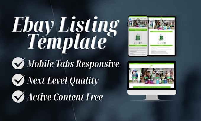 design an ebay listing template, ebay template design, ebay store design, ebay