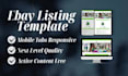 design an ebay listing template, ebay template design, ebay store design, ebay