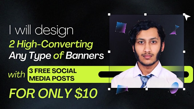 design shopify banner, website hero image, and google display ads