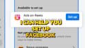 create facebook page, setup monetization, solve fb issues