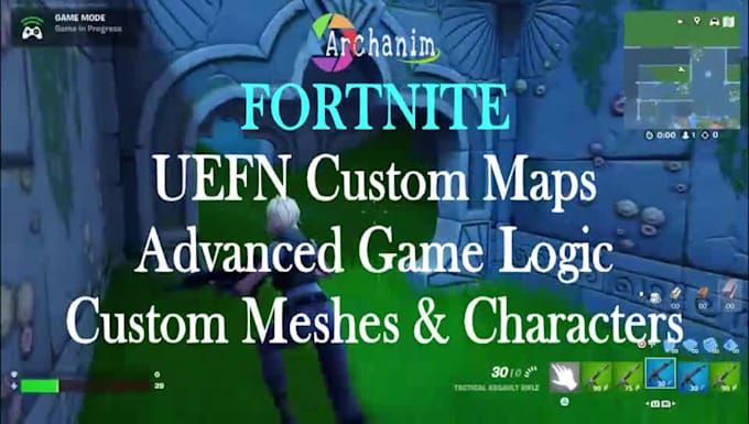 create a fortnite game map in uefn