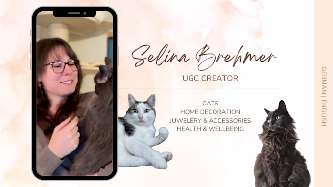 create authentic ugc videos in german, deutsch