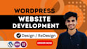 build, design website, redesign, clone, wordpress website development