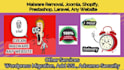 wordpress malware removal, shopify, joomla, wix, laravel, any website