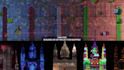create building or set projection mapping animation