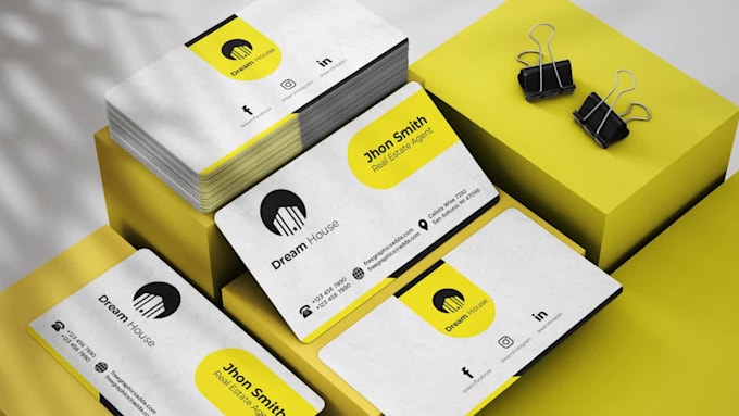 Best Deals! I will design outstanding business card print ready with qr code  for $10