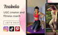create 5 star ugc videos with my fitness expertise