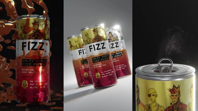 do captivating 3d product video animation advertise