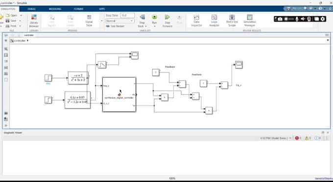 Custom simulation models with simulink and matlab by Muhammad_0099 | Fiverr
