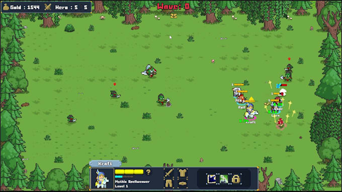 design and develop an addictive 2d game for you
